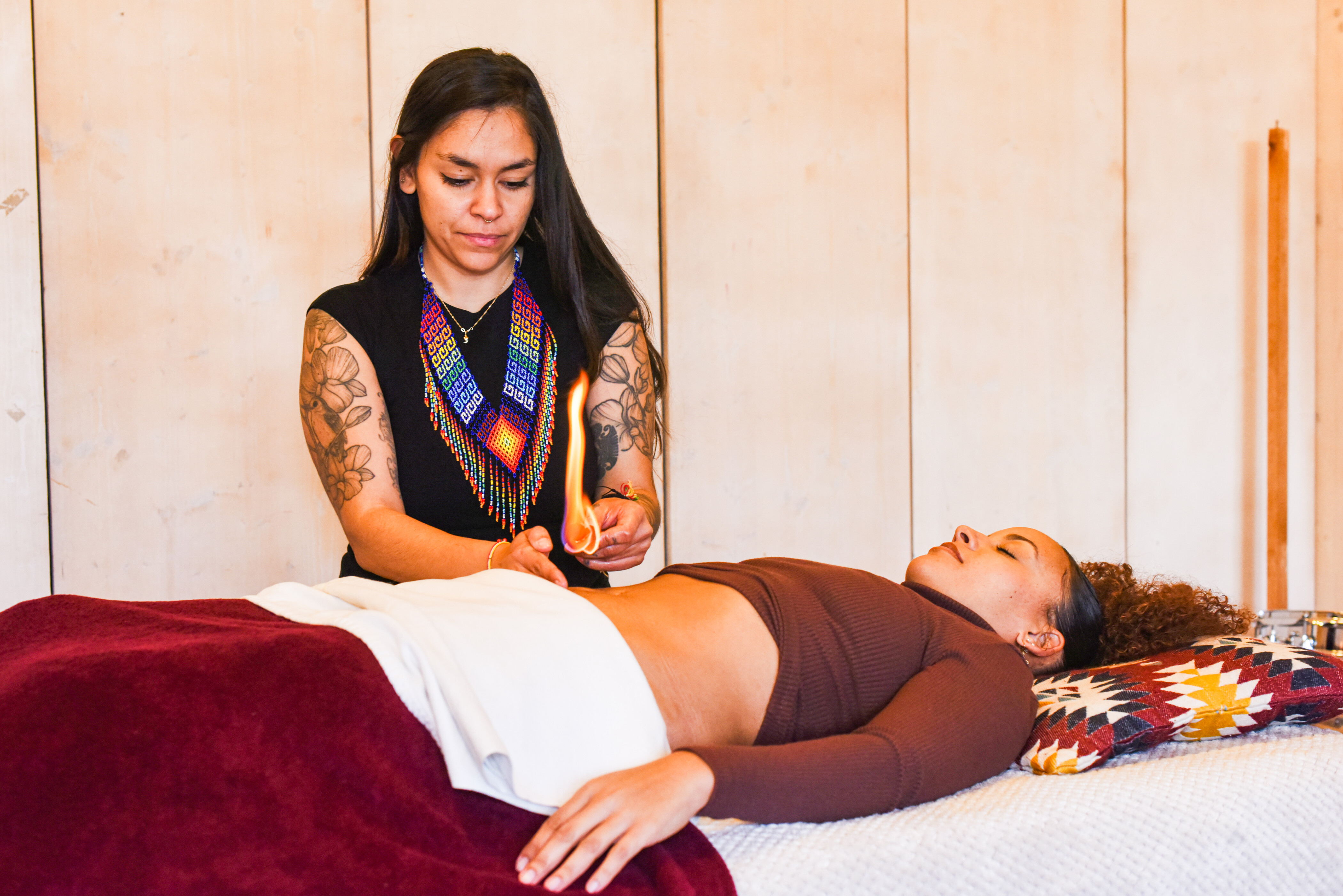 Massage du feu